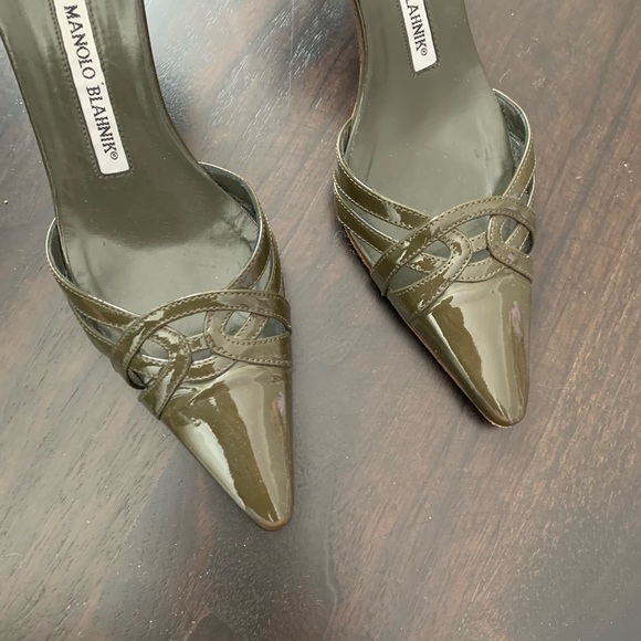 Manolo Blahnik Patent Heels - Picture 2 of 7